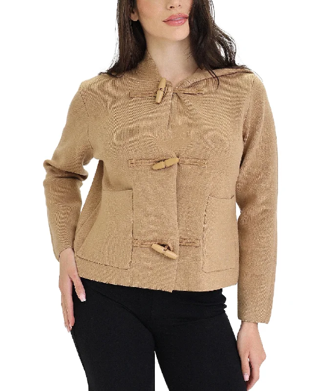 Easy Comfort Style Hooded Sweater Jacket