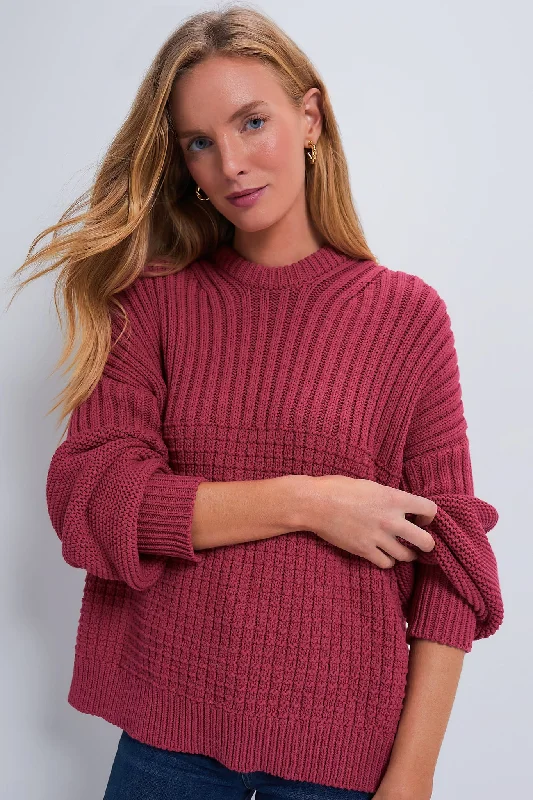 Comfortable Mind Rhubarb Delcia Sweater