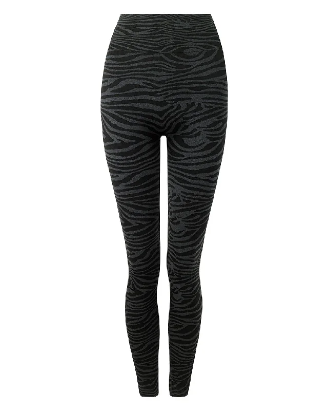 Soft Touch LUCID Leggings | Zebra Jacquard