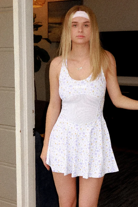 Elegant Wear On court tennis dress - floral