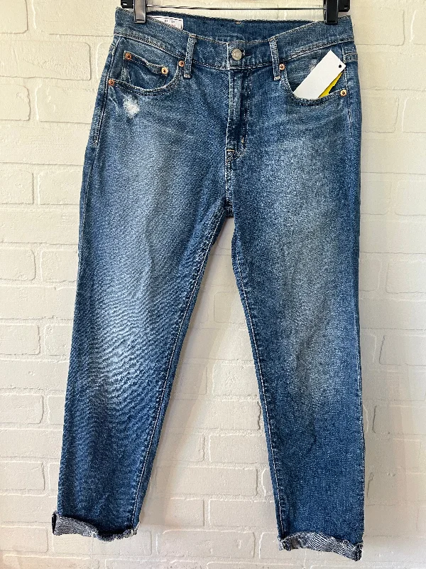 Fresh And Natural Jeans Boyfriend By Gap In Blue Denim, Size: 2