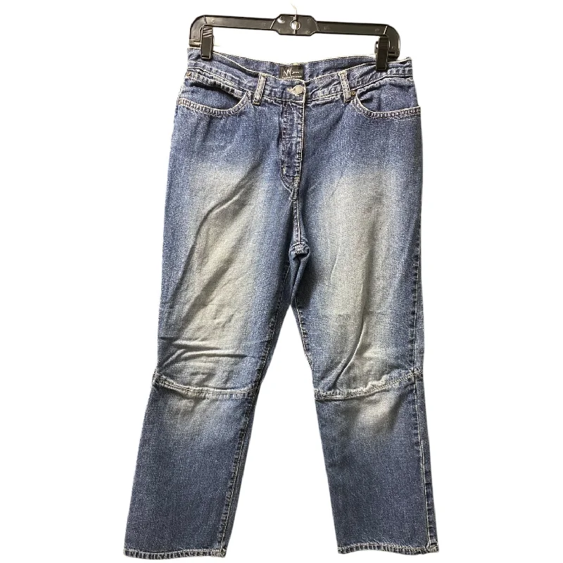 Innovative Design Jeans Cropped By New York And Co In Blue Denim, Size: 8