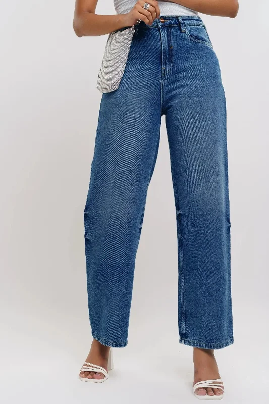 Casual Street Serene Indigo Straight Fit Jeans