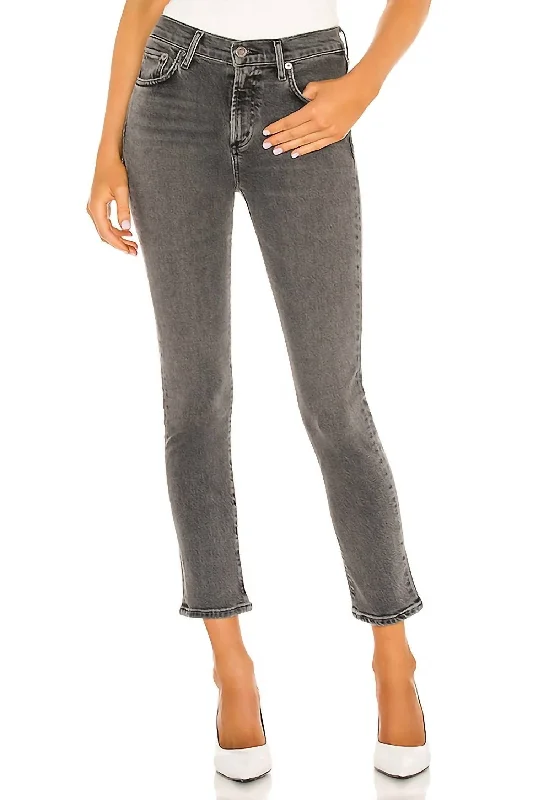 Design And Tailoring Toni Mid Rise Straight Jeans In Ceremony