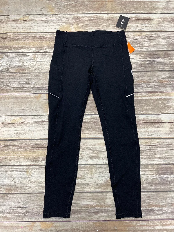 Comfy Pants Black Athletic Leggings Cme, Size L