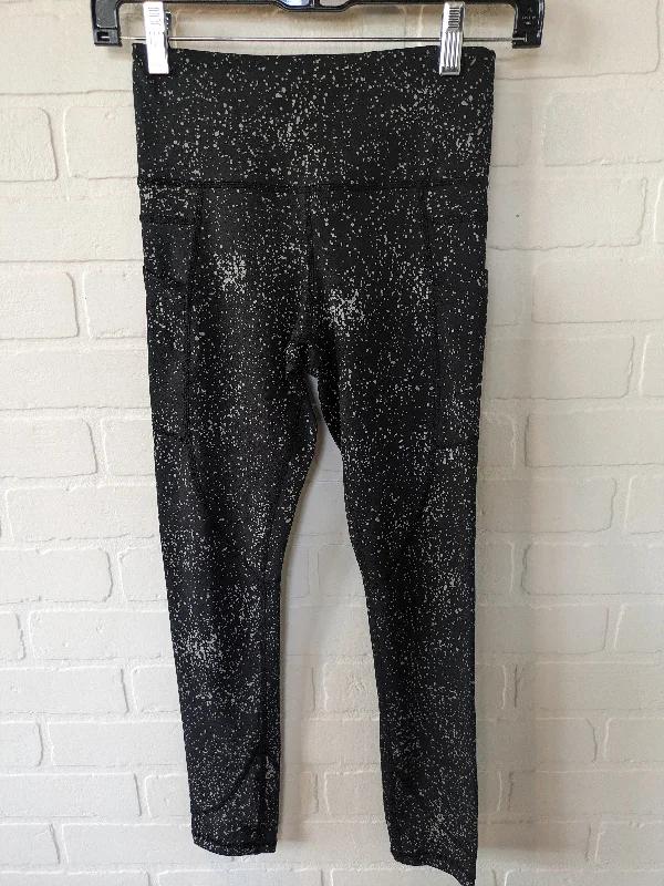Cozy Dress Black Athletic Leggings Zyia, Size 0