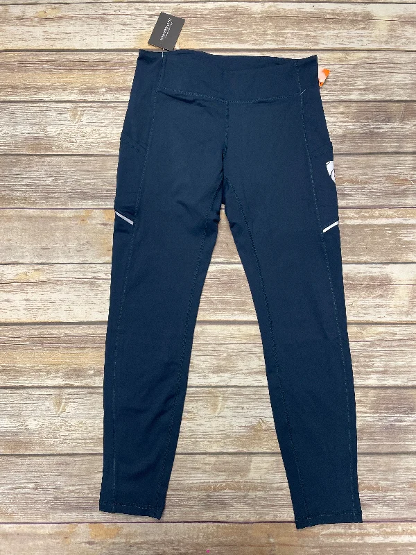 Relaxed Fashion Blue Athletic Leggings Cme, Size L