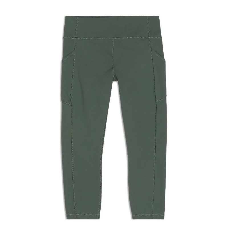 Fashionable Prints Invigorate High-Rise Crop - Resale