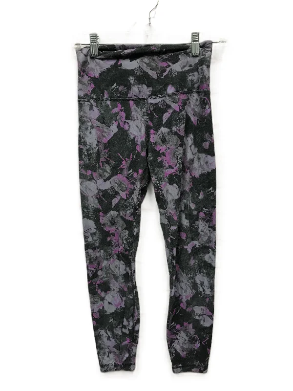 Girl Style Purple Athletic Leggings Capris By Lululemon, Size: 6