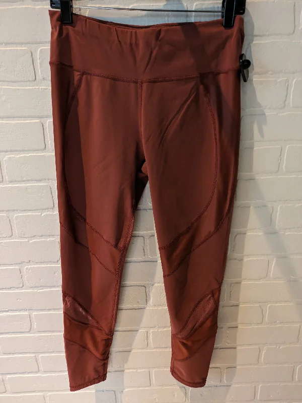 Simple Design Red Athletic Leggings Sweaty Betty, Size 8