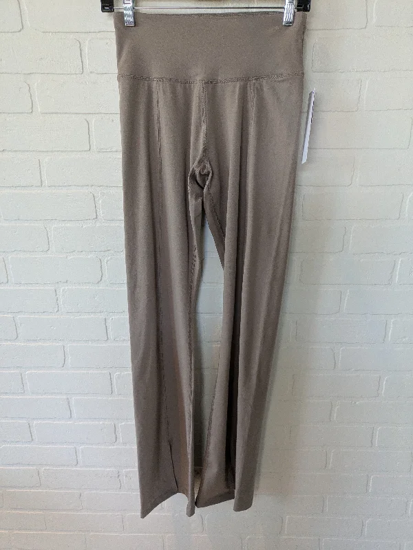 Comfortable Mind Tan Athletic Leggings Calvin Klein Performance, Size 4