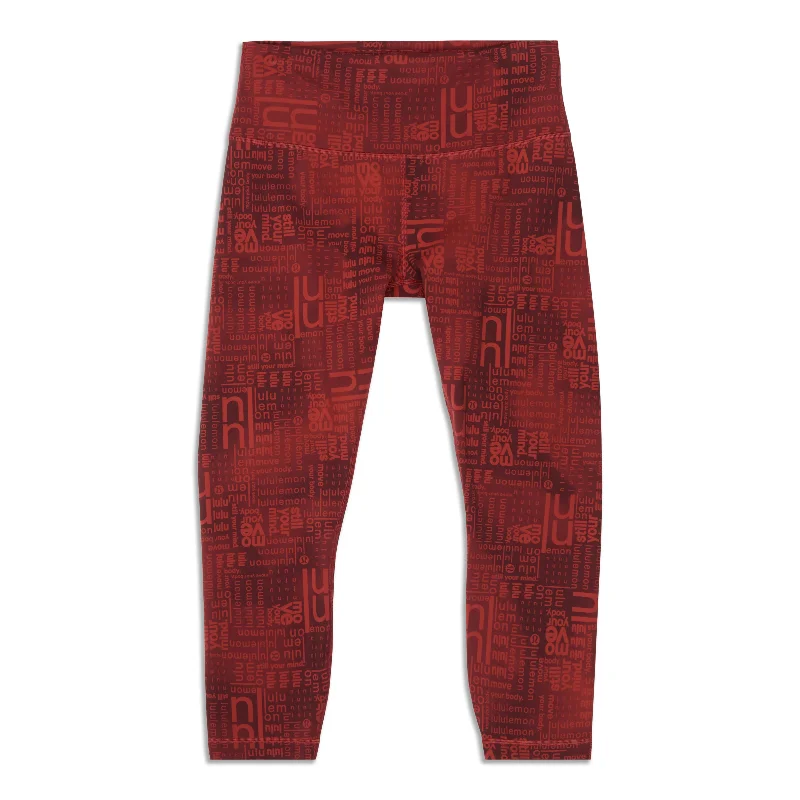 Short Design Wunder Train High-Rise Crop - Resale