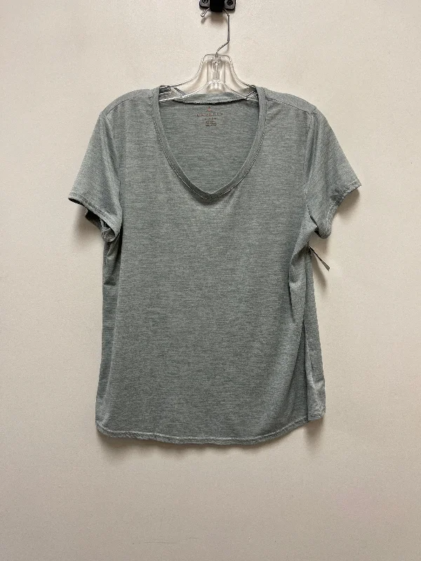 Modern Comfort Athletic Top Short Sleeve By Danskin In Blue, Size: Xl