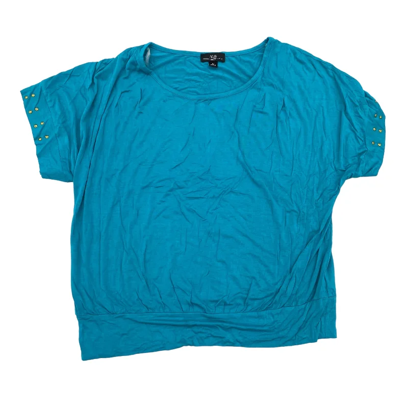 Versatile Items BLUE TOP SS by AGB Size:1X