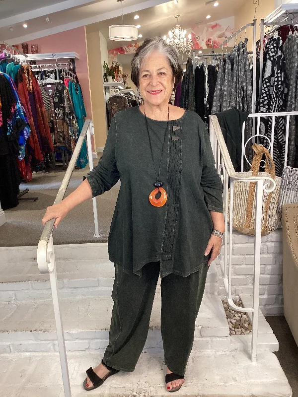 Elegant Wear LANTERN PANT - FORREST