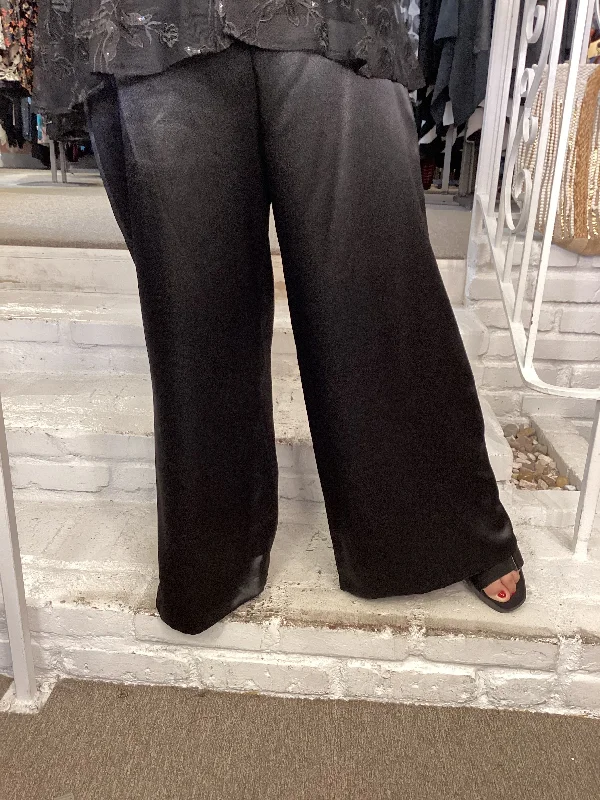 Cool Summer WIDE LEG PANT - BLACK