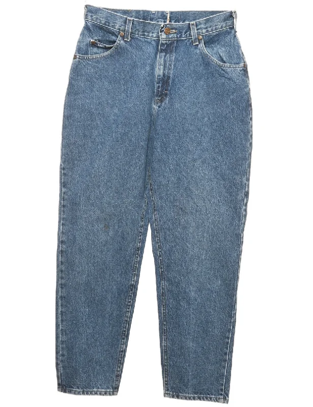 High-quality Fabrics Medium Wash Tapered Lee Jeans - W30 L28